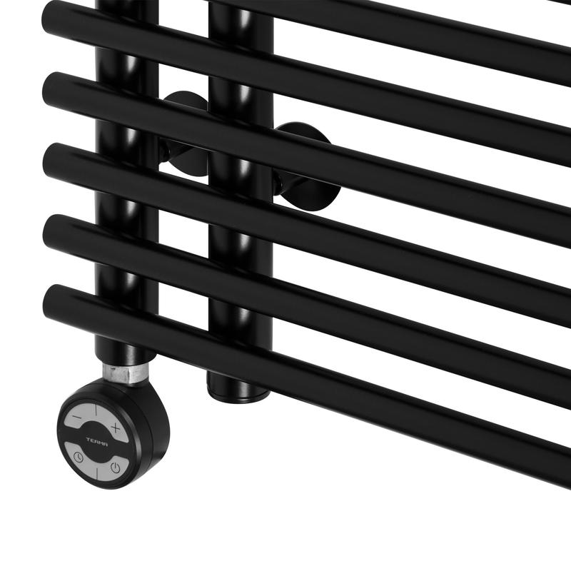  Полотенцесушитель Pino black П25 500х1200 электро встроен. диммер Royal Thermo НС-1434034 фото в каталоге от BTSprom.by