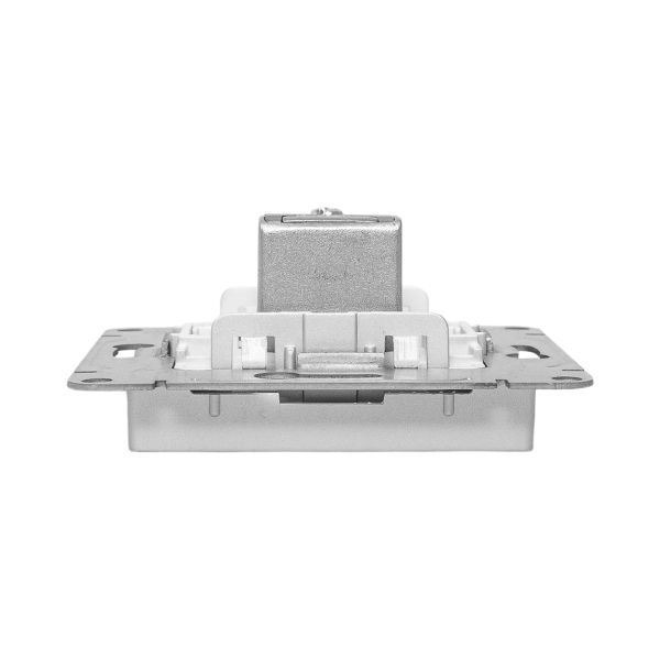  Розетка телевизионная оконечная TV СП Эпика механизм алюм. EKF UP1-SOA-TV-3 фото в каталоге от BTSprom.by