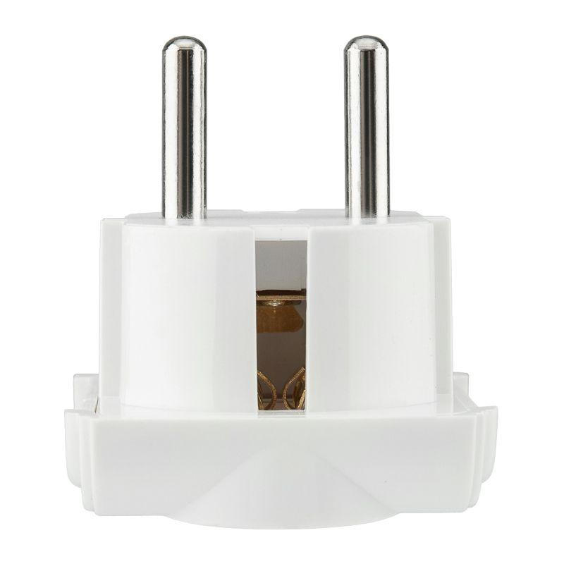  Переходник сетевой "КВАДРАТ" бел. (инд. упак.) PROCONNECT 11-1011-9 фото в каталоге от BTSprom.by