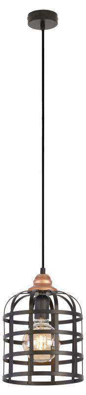 светильник подвесной (подвес) rivoli zenzi 5026-201 40вт 1хe27 лофт-кантри б0050337 от BTSprom.by