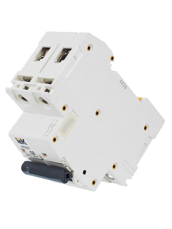  Выключатель автоматический модульный 2п C 8А M06N ARMAT IEK AR-M06N-2-C008 фото в каталоге от BTSprom.by