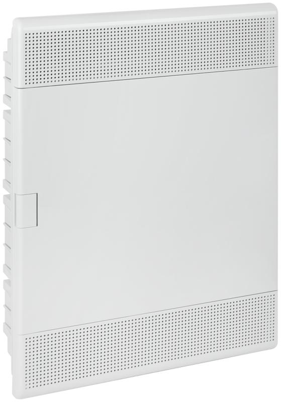 щит встраиваемый 54мод. слаботочный мультимедийный с серой дверцей с монтажн. платой в компл. рувинил 68154с-сл от BTSprom.by