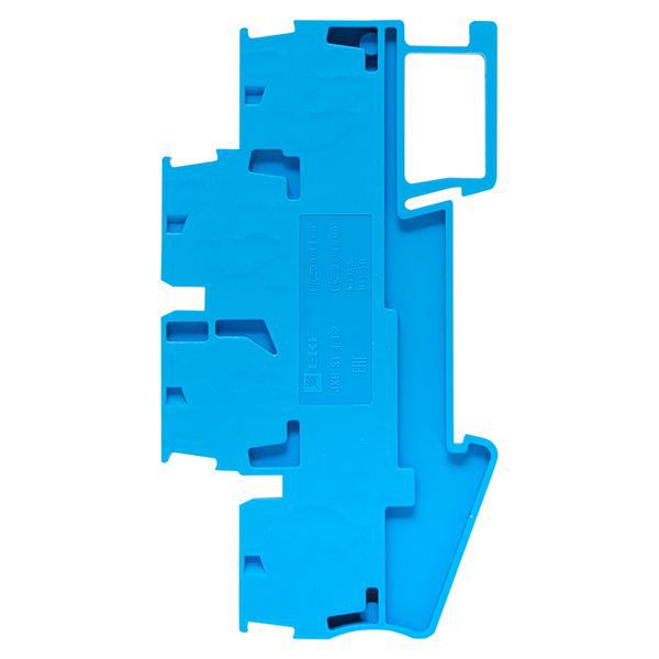  Колодка клеммная ST-4 32А пружинная двойн. син. EKF plc-jxb-st-4-4-2-blue фото в каталоге от BTSprom.by