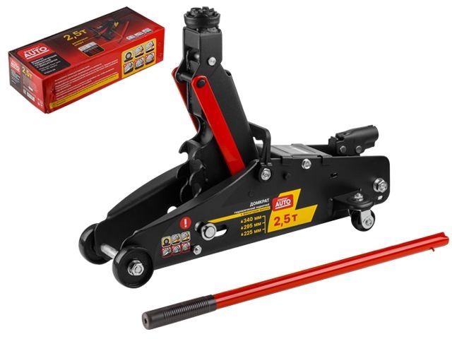 домкрат подкатной 2,5т h385 с фиксатором startul auto (st8014-06) (h min 140мм, h max 385мм) st8014-06 от BTSprom.by