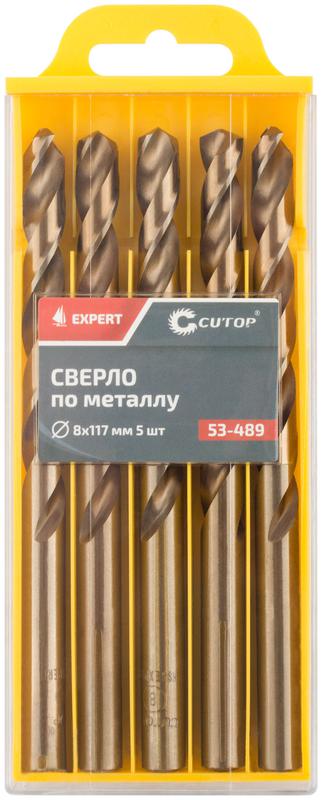  Сверло по металлу EXPERT 8х117мм (уп.5шт) Cutop 53-489 фото в каталоге от BTSprom.by