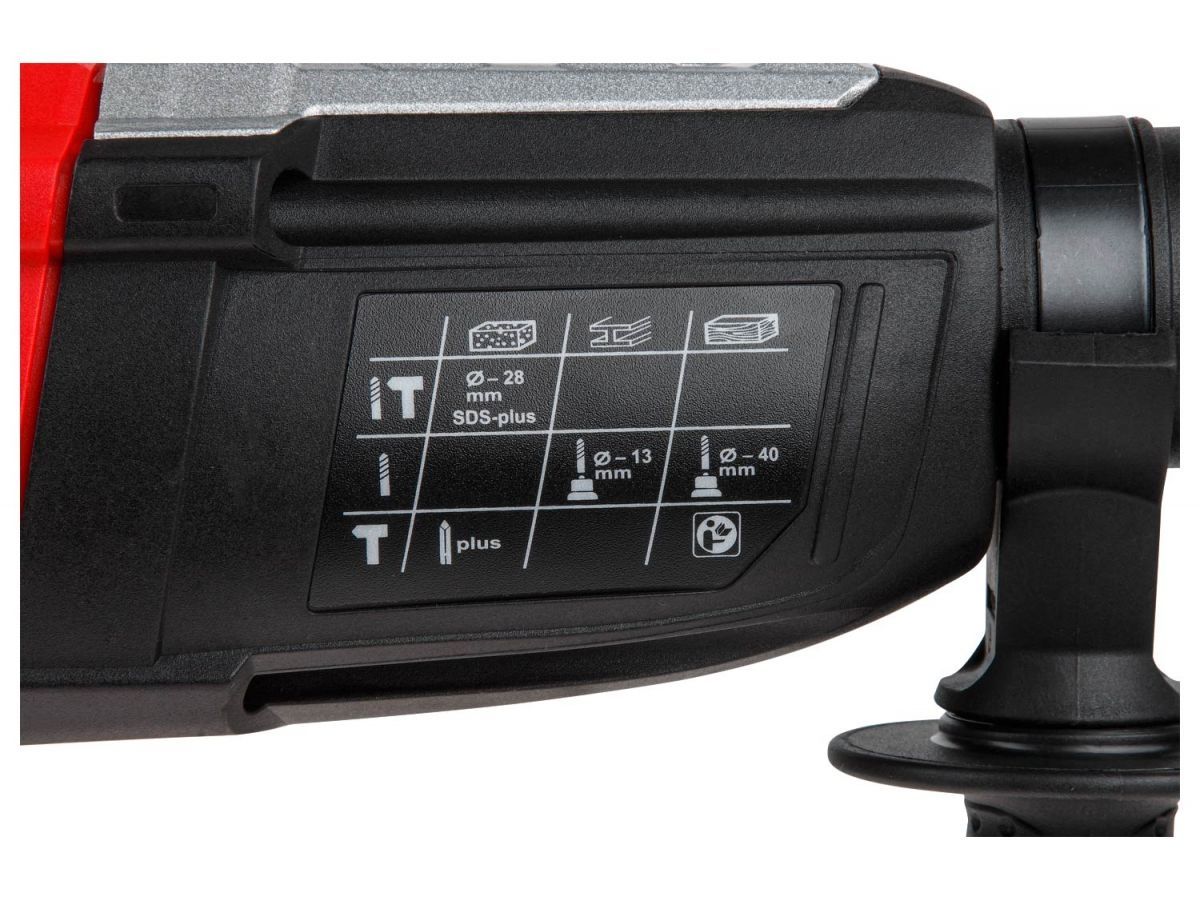  Перфоратор WORTEX RH 2829-1 в чем. + (2 зубила, 3 сверла) (850 Вт, 3.2 Дж, 3 реж., патрон SDS-plus, быстросъемн., ключевой в комплекте, вес 3.25 кг) 0325158 фото в каталоге от BTSprom.by