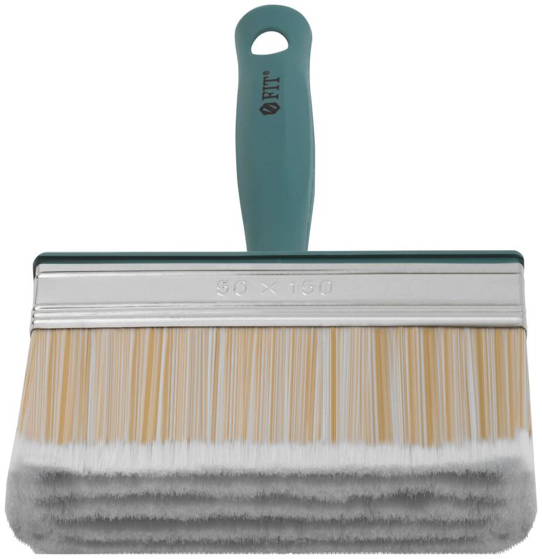  Макловица искусственная светлая щетина пластиковый корпус полая ручка "мини" 50х150мм FIT 01640 фото в каталоге от BTSprom.by