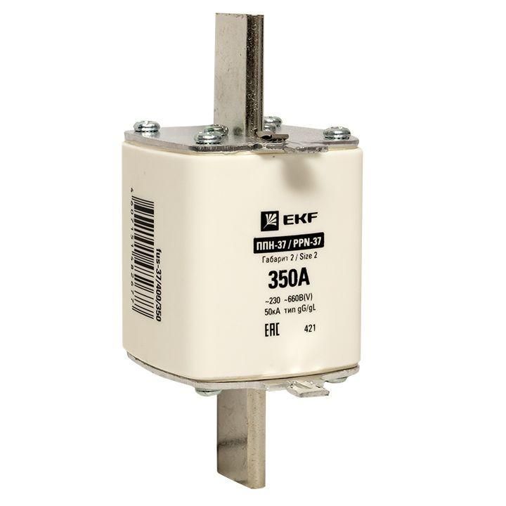 вставка плавкая ппн-37 400/350а габарит 2 proxima ekf fus-37/400/350 от BTSprom.by