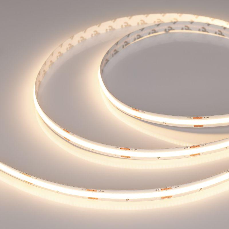 лента светодиодная cob-x420-10mm 24v warm 3000к 4.8вт/м ip20 (уп.15м) arlight 048823 от BTSprom.by