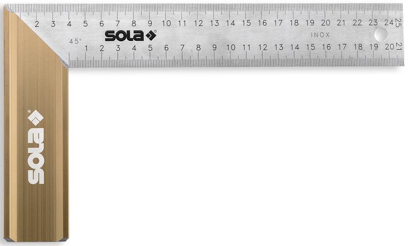 угольник столярный алюм. srb 250 250х145мм sola 56012101 от BTSprom.by