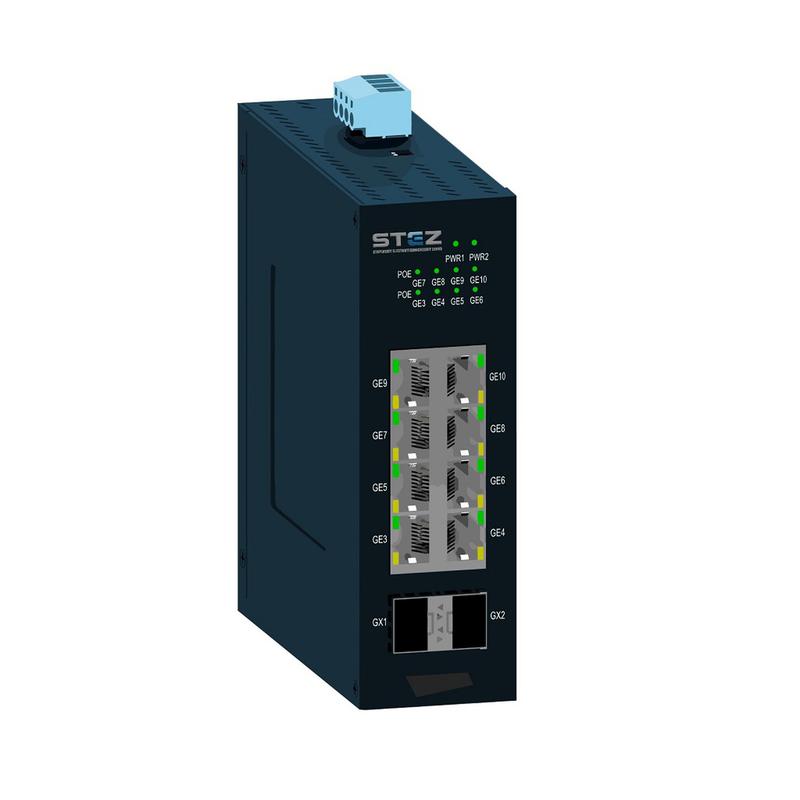 коммутатор промышленный stez1108g-2gsfp-poe-48 стэз 70310018 от BTSprom.by