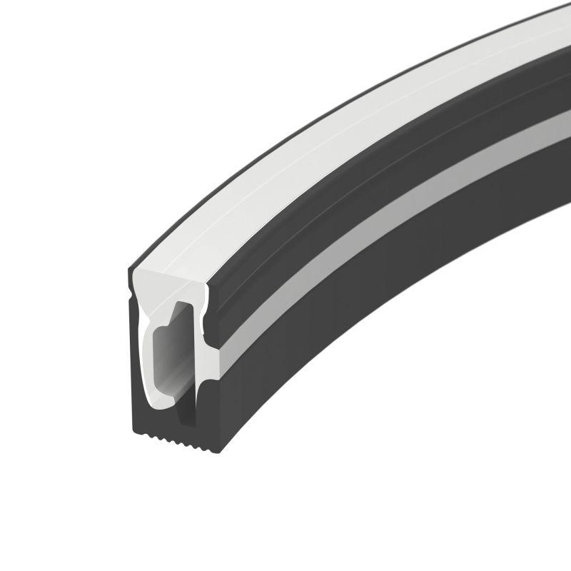 профиль wph-flex-0612-side-s8-10m black l10000 силикон. (уп.10м) arlight 045785 от BTSprom.by