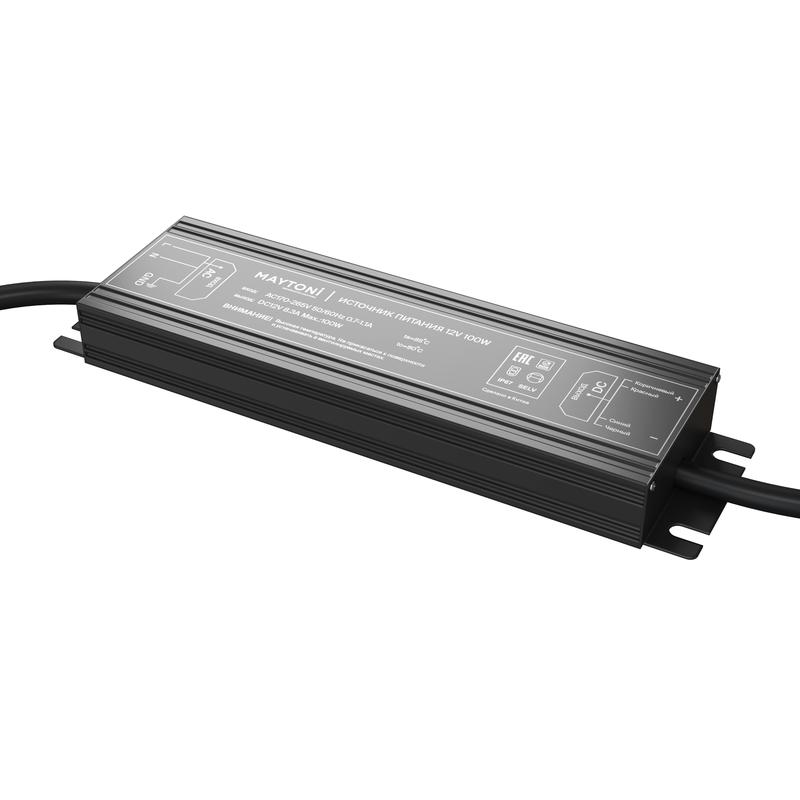 блок питания psi001 12в 100вт ip67 maytoni 020206 от BTSprom.by