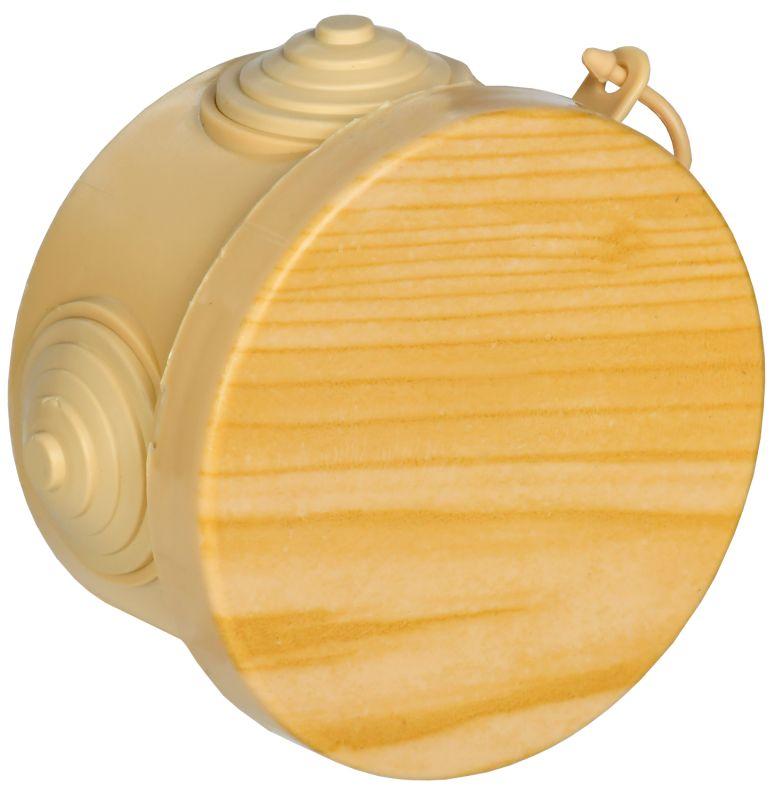 коробка распаячная оп км d65х40 ip54 4 ввода сосна iek uko21-065-040-000-k34-54 от BTSprom.by