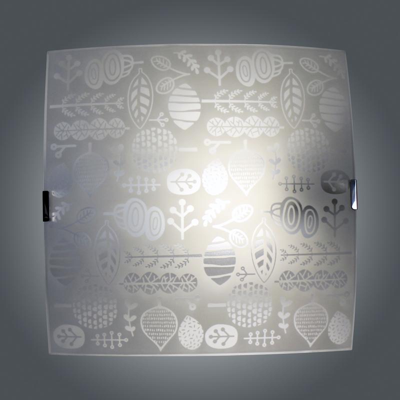  Светильник НПБ 09-60-003 М83 "Лужок" 300х300 матов. бел./клипсы штамп метал. (инд. упак.) Элетех 1005209260 фото в каталоге от BTSprom.by