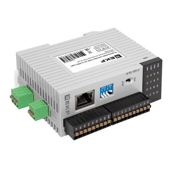  Контроллер программируемый F100 16 в/в PRO-Logic PROxima EKF F100-16-R фото в каталоге от BTSprom.by