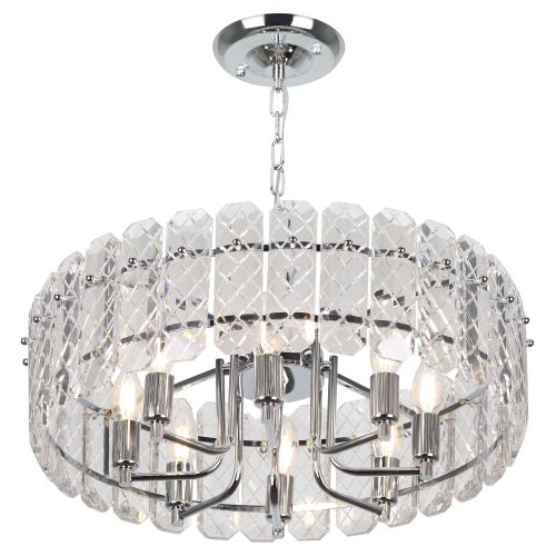  Люстра Whitney 1050-308 8хЕ14 40Вт хрусталь Rivoli Б0061222 фото в каталоге от BTSprom.by