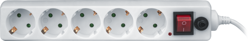 удлинитель с сетевым фильтром 5х5м с заземл. 10а ip20 71 863 nsp-05-500-esc-3х0.75 3х0.75 navigator 71863 от BTSprom.by