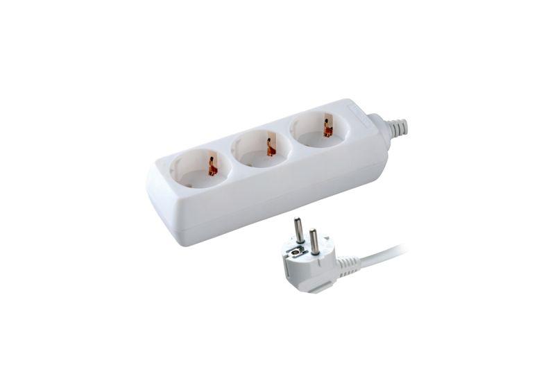 удлинитель 2х3м с заземл. 10а ip20 s 2х3-z 2.2квт volsten 9309 от BTSprom.by