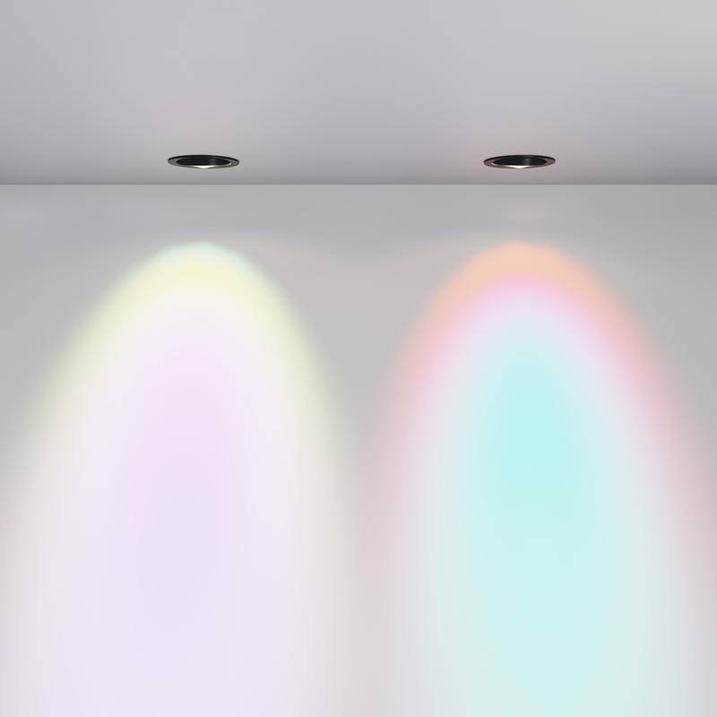  Светильник Lens 12Вт 4000К 70град. встраив. Maytoni DL105-12W4K-B фото в каталоге от BTSprom.by