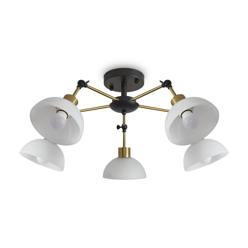  Светильник Bessie 5х60Вт E27 IP20 подвесной Freya FR5526PL-05BBZ фото в каталоге от BTSprom.by