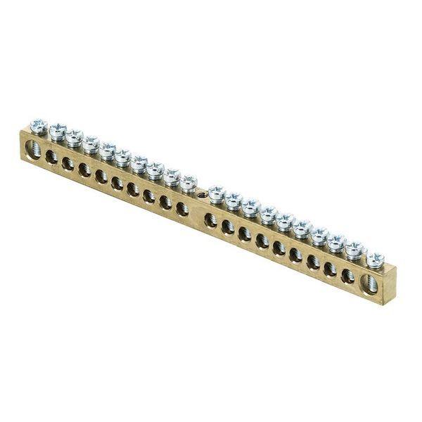 шина pen "ноль-земля" 6х9 20 отвер. латунь крепеж по центру розн. стикер proxima ekf sn0-63-20-r от BTSprom.by шина pen "ноль-земля" 6х9 20 отвер. латунь крепеж по центру розн. стикер proxima ekf sn0-63-20-r от BTSprom.by