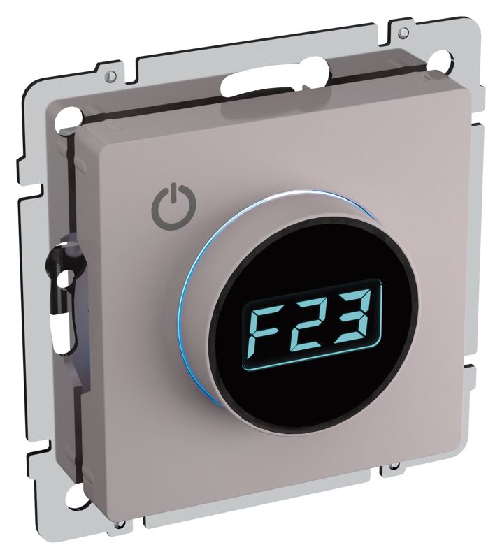 термостат электронный с индик. brite сп ip20 тс10-1-брж механизм жемчуж. iek br-rt11-k36 от BTSprom.by