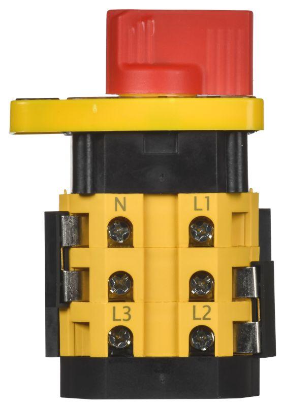  Переключатель кулачковый 16А (сх. 66) стандартная рукоятка IEK MI-CS10-016-066 фото в каталоге от BTSprom.by