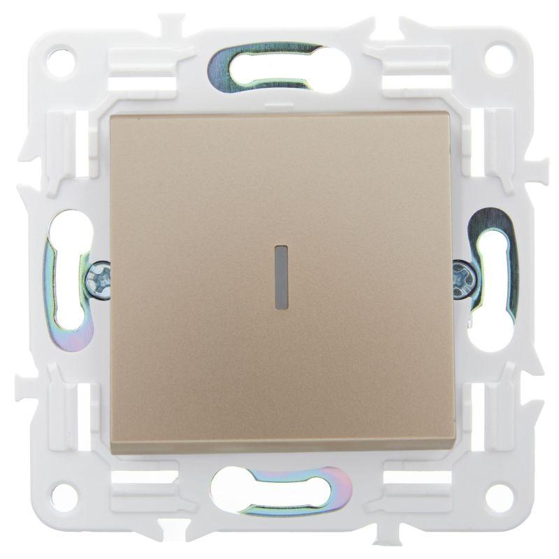  Выключатель проходной 1-кл. SKANDY 10А SK-V08Sa с индикацией песочн. IEK SK-V12-1-10-K98 фото в каталоге от BTSprom.by