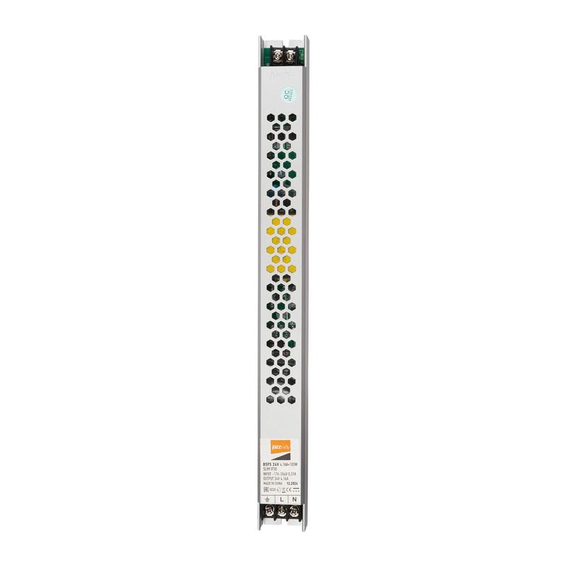 блок питания для светодиодной ленты bsps slim 100вт 4.16а 24в ip20 pro jazzway 5059900 от BTSprom.by