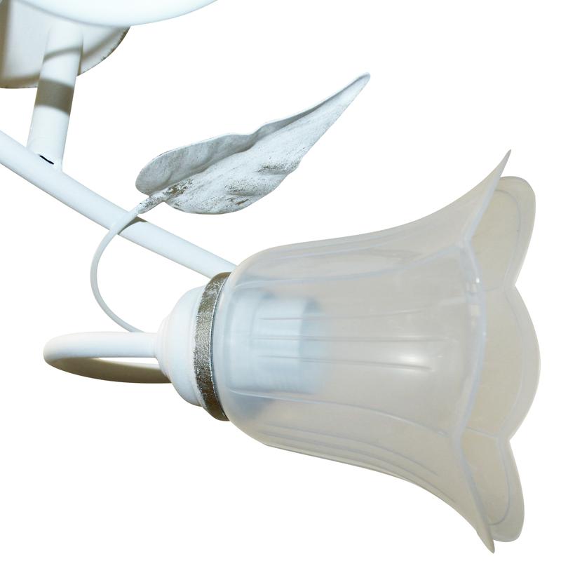  Светильник "Бонни" 131 (плафон П0472) НПБ 01-3х60-205 Е27 ИУ бел. зол. Элетех 1005404778 фото в каталоге от BTSprom.by