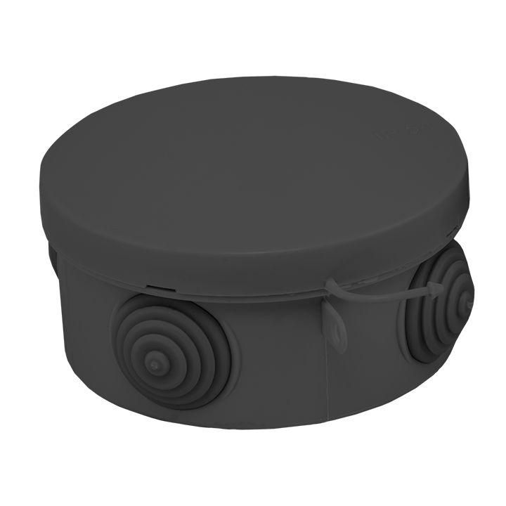 коробка распаячная кмр-040-039 с крышкой 85х40 4 мембранных ввода ip54 черн. ekf plc-kmr-040-039-b от BTSprom.by
