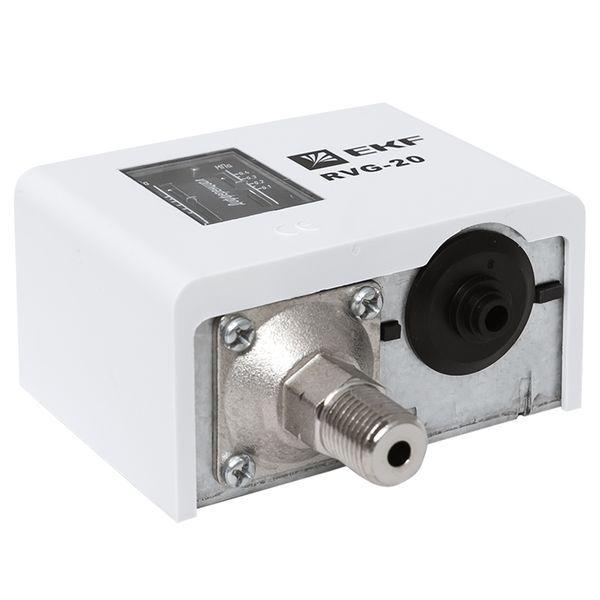  Реле избыточного давления RVG-20-0.6 (0.6МПа) EKF RVG-20-0.6 фото в каталоге от BTSprom.by