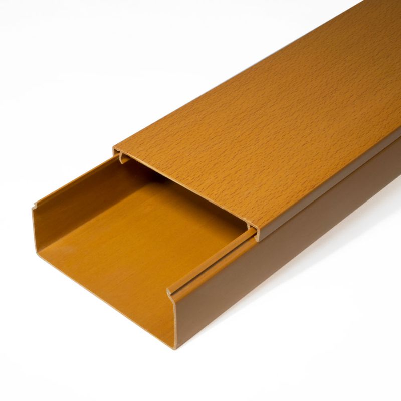 кабель-канал 100х40 l2000 с двойн. замком бук промрукав pr03.0206 от BTSprom.by