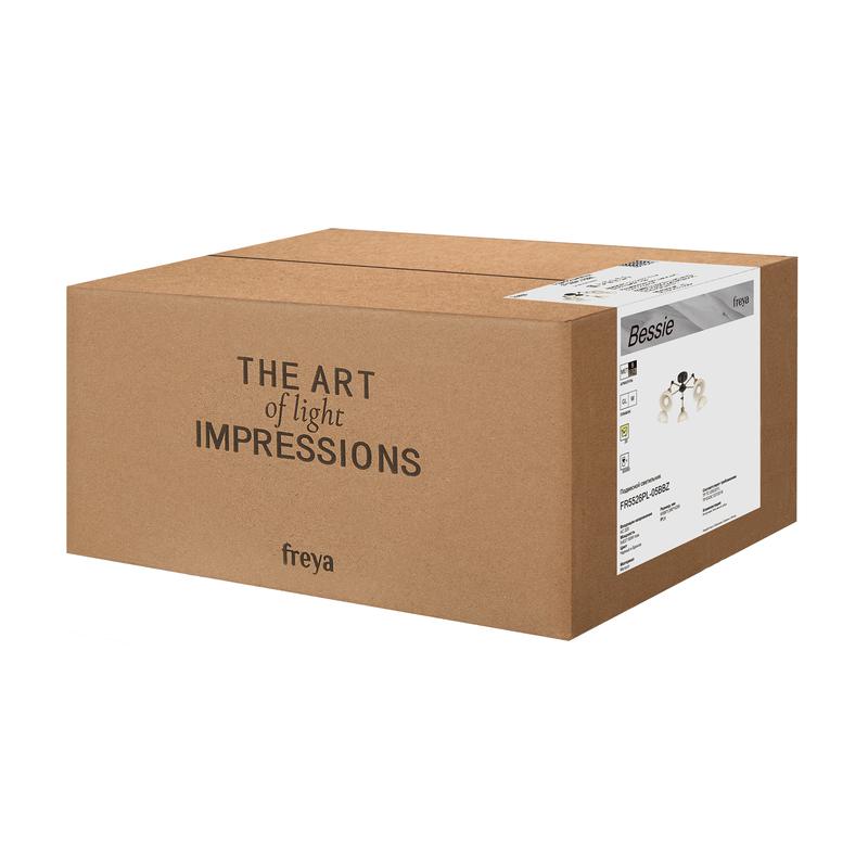  Светильник Bessie 5х60Вт E27 IP20 подвесной Freya FR5526PL-05BBZ фото в каталоге от BTSprom.by