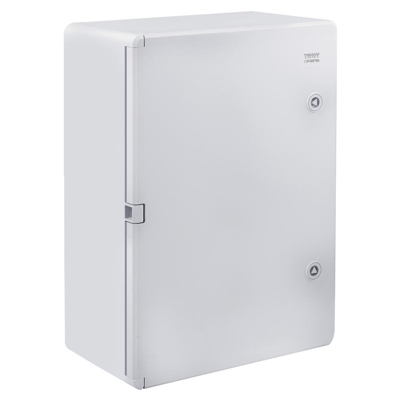 корпус ударопрочный щмпп 500х350х190 ik10 ip65 абс пластик prizma tokov electric tke-pz-pb05-ik10-ip65 от BTSprom.by