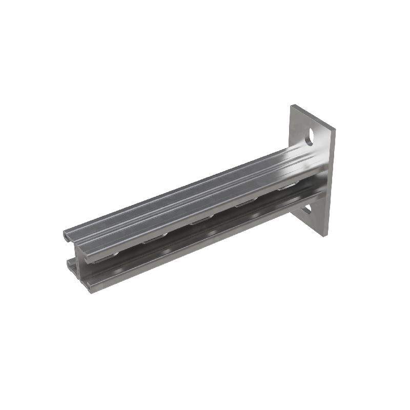 Консоль-Страт двойная усиленная развернутая 41х21 L700 сталь 2.5мм КМ LO32135 от BTSprom.by