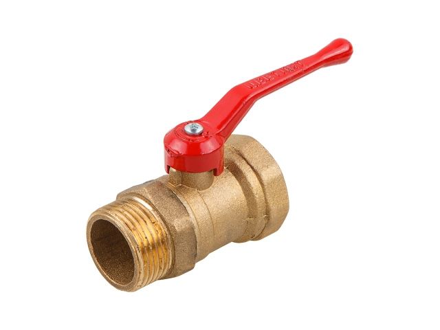 кран шаровый стандарт. 3/4" нар.-вн. ручка pn1,6 мпа, 11б27п7, цветлит (црб0081) zw10079 от BTSprom.by