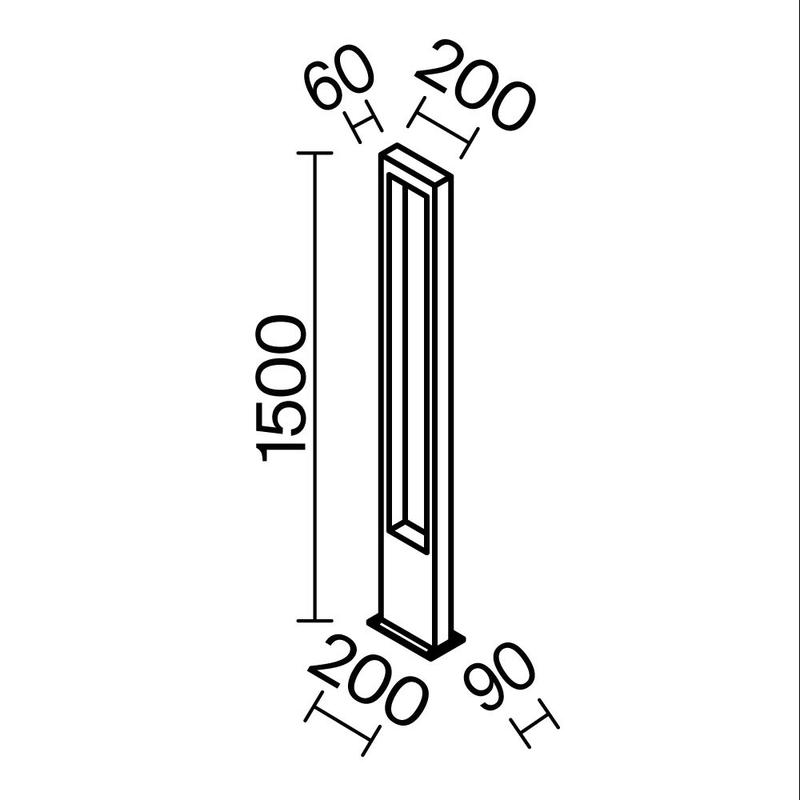 Светильник Bonn 20Вт 3000К IP65 садово-парковый Maytoni O425FL-L20GF фото в каталоге от BTSprom.by