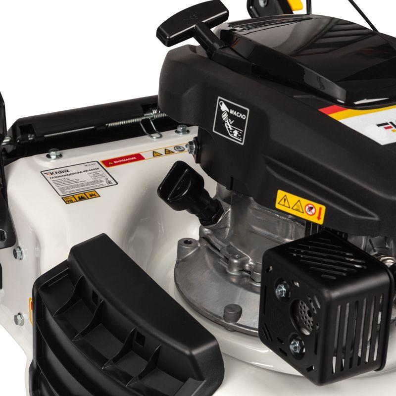  Газонокосилка бензиновая KR-460SP самоходная 150куб.см 46см Kranz KR-16-1231 фото в каталоге от BTSprom.by