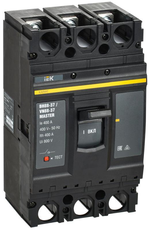 выключатель-разъединитель 3п 400а вн88-37 karat master iek kam-vn40-3-0400 от BTSprom.by