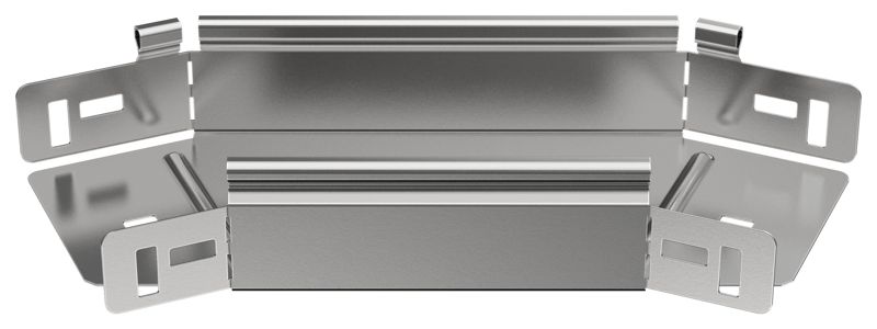 Угол для лотка 45град. 100х50 сталь 0.8мм ESCA 5 IEK ES5-PG-45-050-100-08 от BTSprom.by