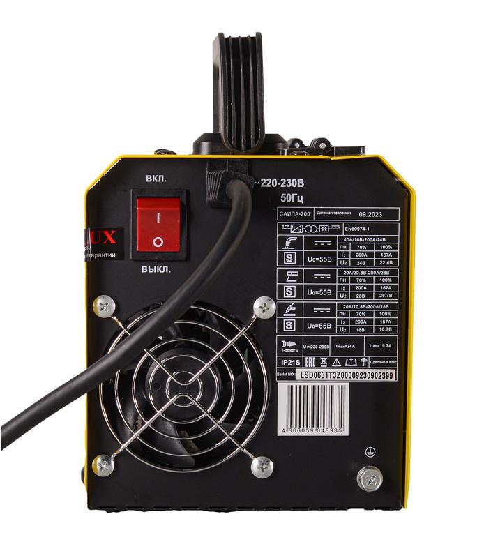  Инвертор сварочный полуавтомат. САИПА-200 EUROLUX 65/143 фото в каталоге от BTSprom.by