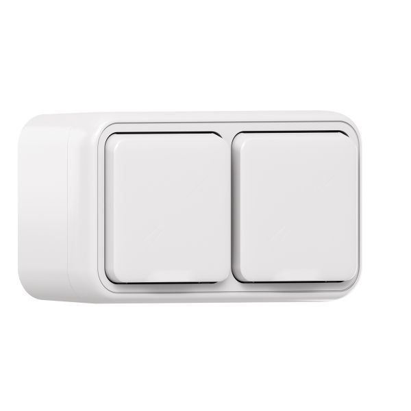 розетка 2-м оп бронто винтовые клеммы бел. ekf bt1-sow-211 от BTSprom.by