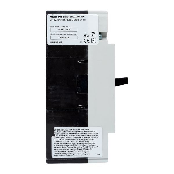  Выключатель автоматический 3п 100/125А 35кА ВА-99М PROxima EKF mccb99-100-125m фото в каталоге от BTSprom.by