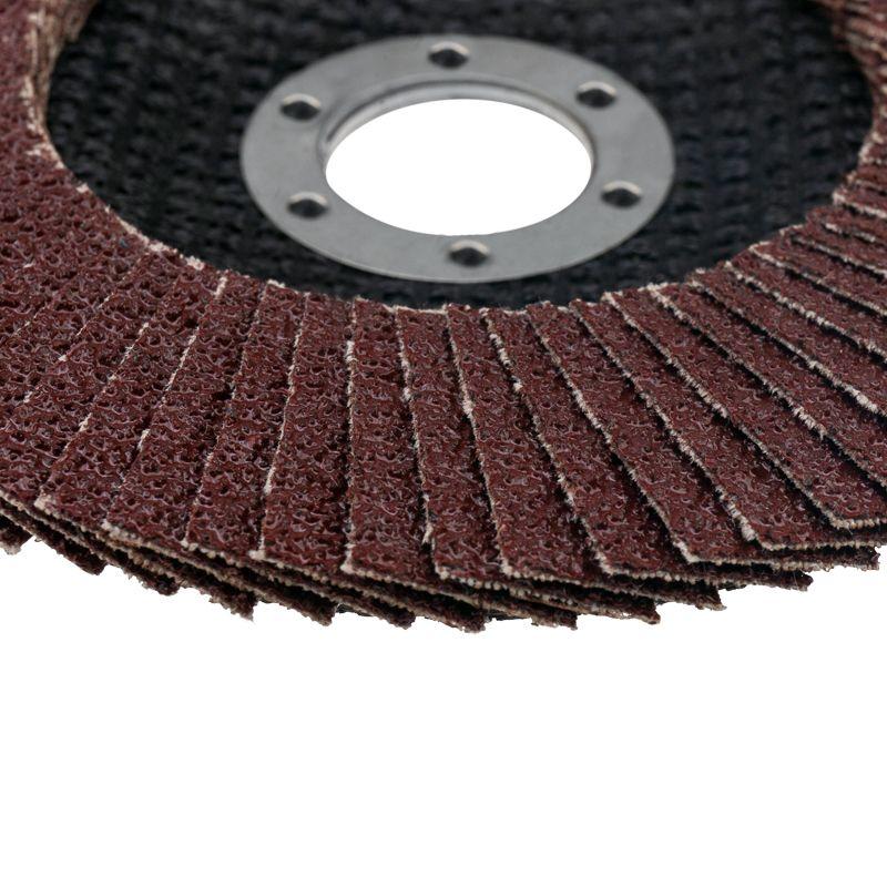  Круг лепестковый торцевой P 80 125х22.2мм Kranz KR-90-0014 фото в каталоге от BTSprom.by