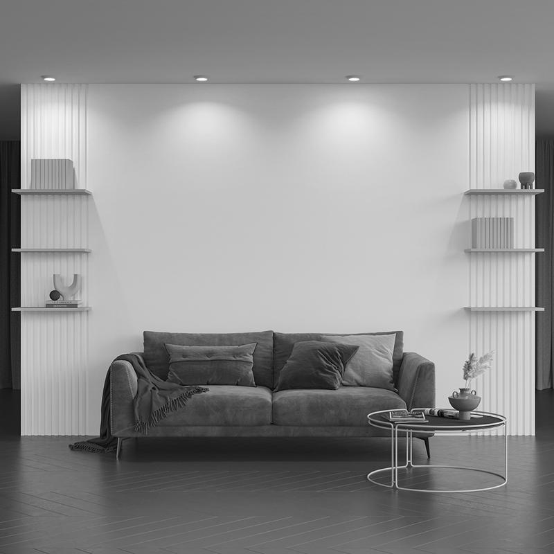  Светильник Gyps Modern 10Вт GU10 встраив. Maytoni DL004-1-01-W фото в каталоге от BTSprom.by