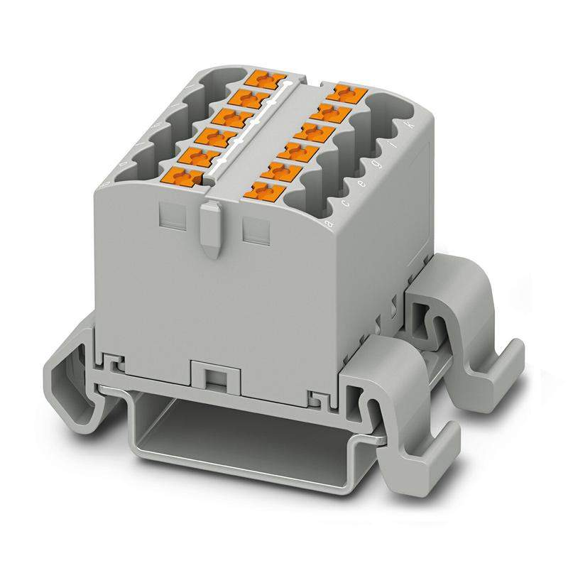 блок распределительный ptfix 12x2.5-ns35a gy phoenix contact 3273154 от BTSprom.by