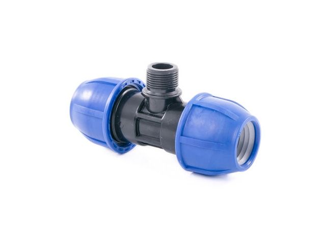 тройник пэ 32 х 3/4" нар., ртп (ростурпласт) 11624 от BTSprom.by