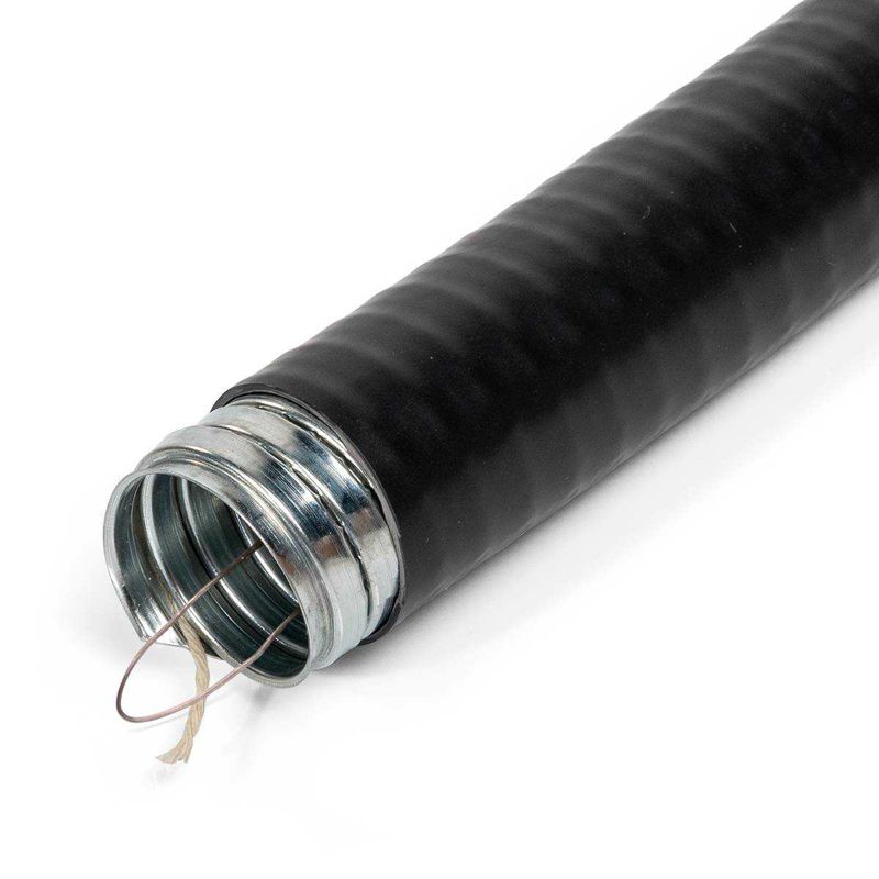 металлорукав толстостенный мг heavy duty 25 с протяжкой (уп.50м) fortisflex 88405 от BTSprom.by